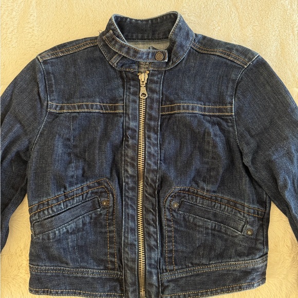 Cropped Jean jacket - Picture 2 of 3